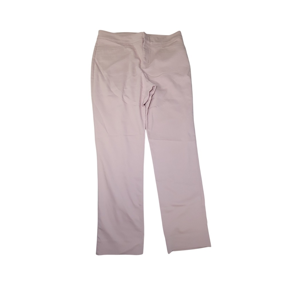 Chaps Womens Size 12 Pink Straight Leg Dress Pants Work‎ Casual Mid Rise
